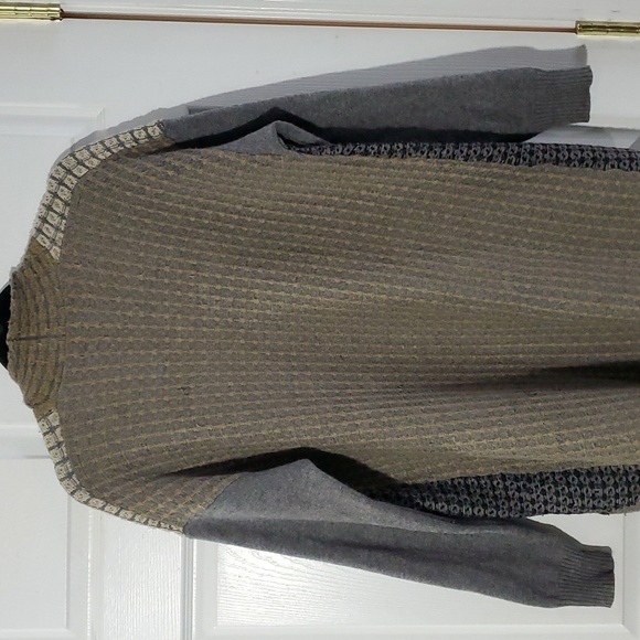 Maxsport Cardigan Longline Sweater Duster Size Medium - Picture 6 of 16